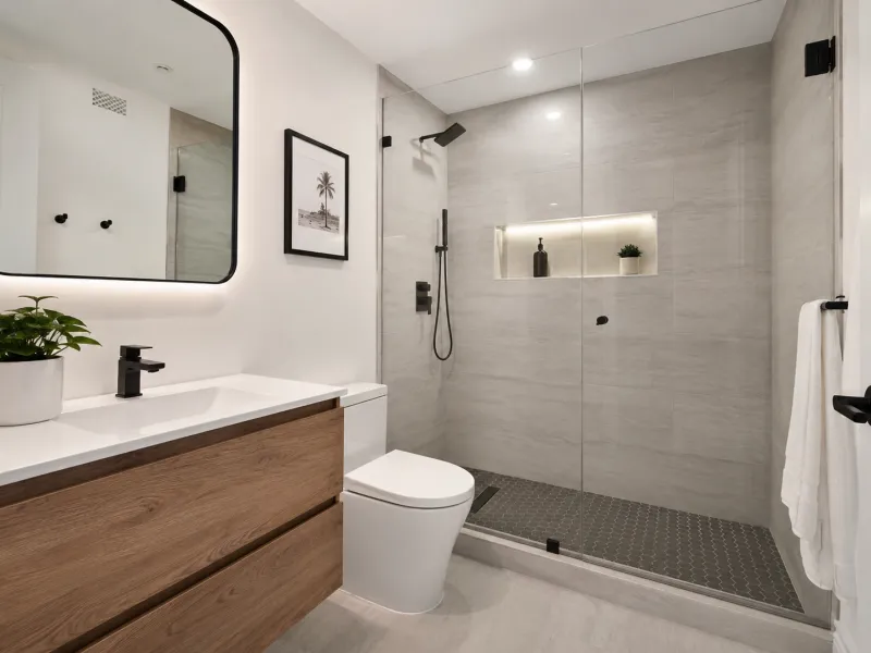 Baño después de la reforma